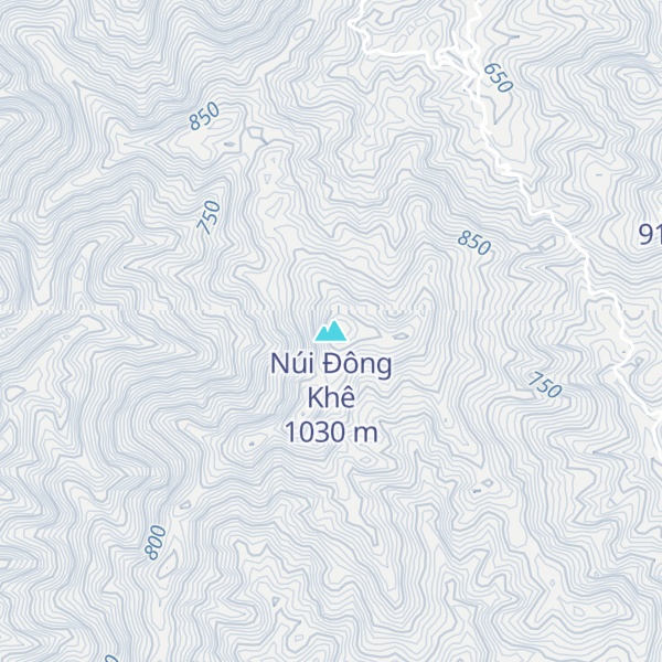Map of Núi Đông Khê