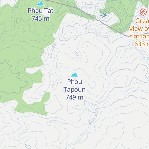 Map of Phou Tapoun