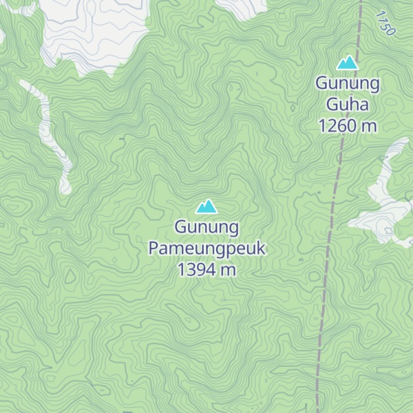 Map of Gunung Pameungpeuk