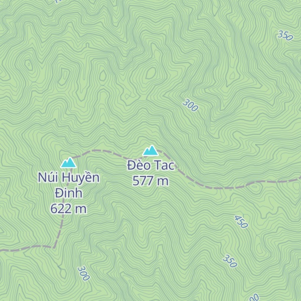 Map of Đèo Tac