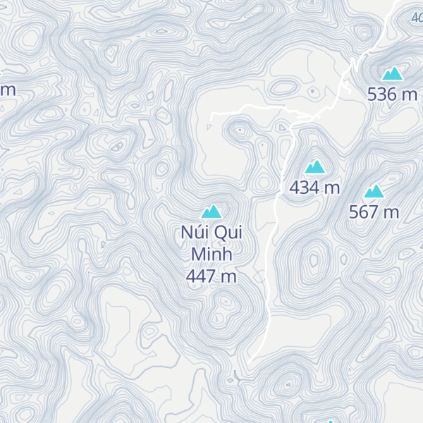 Map of Núi Qui Minh