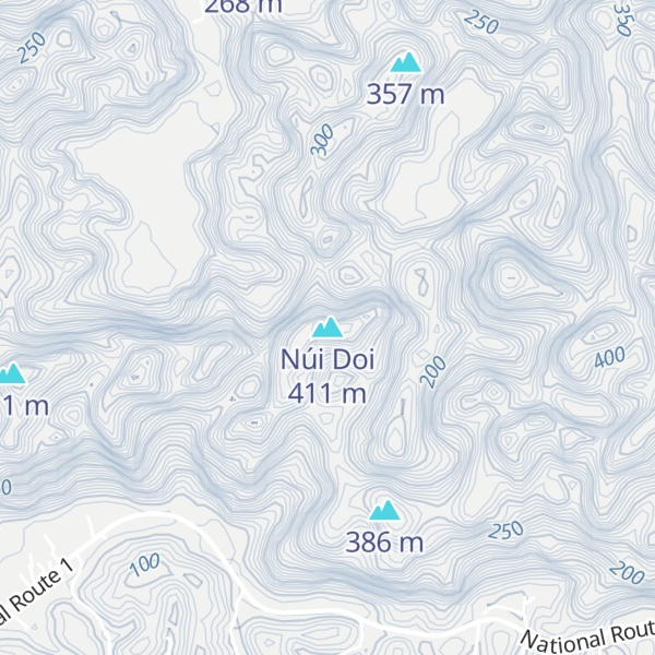 Map of Núi Doi