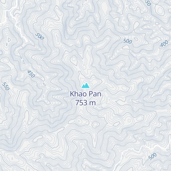 Map of Khao Pan