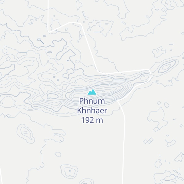 Map of Phnum Khnhaer