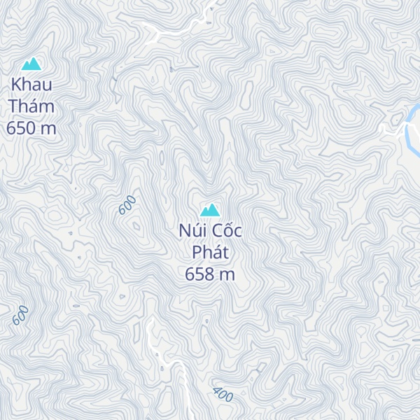 Map of Núi Cốc Phát