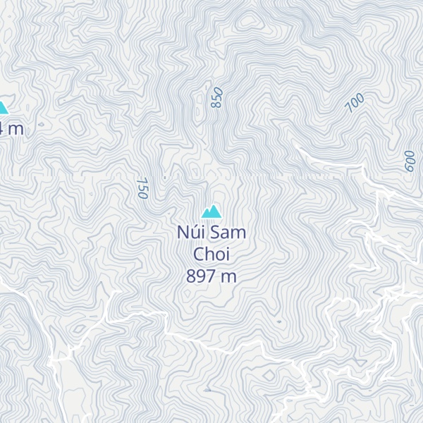 Map of Núi Sam Choi
