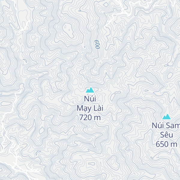 Map of Núi Mạy Lài
