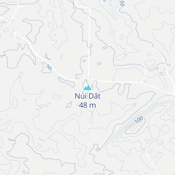Map of Núi Dất