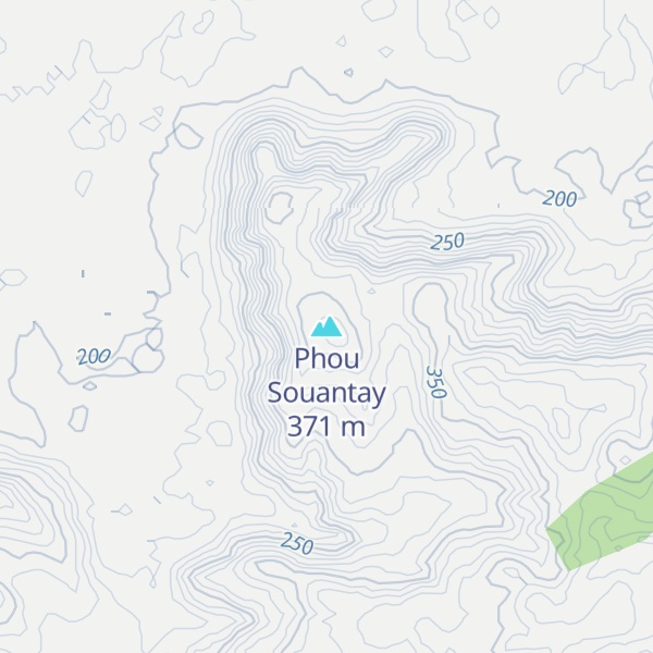 Map of Phou Souantay