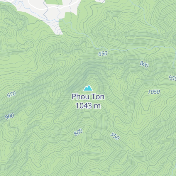 Map of Phou Ton