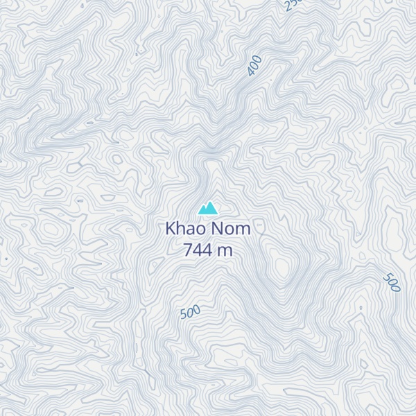 Map of Khao Nom