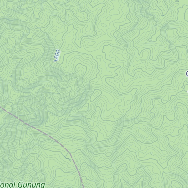 Map of Gunung Kondang