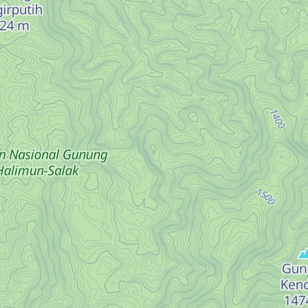 Map of Gunung Haneuleum