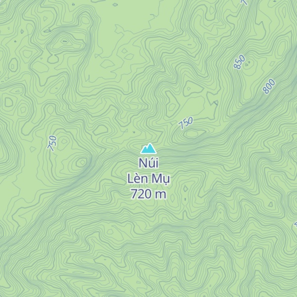 Map of Núi Lèn Mụ