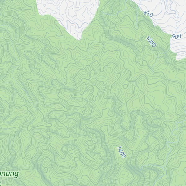 Map of Gunung Cangkuang