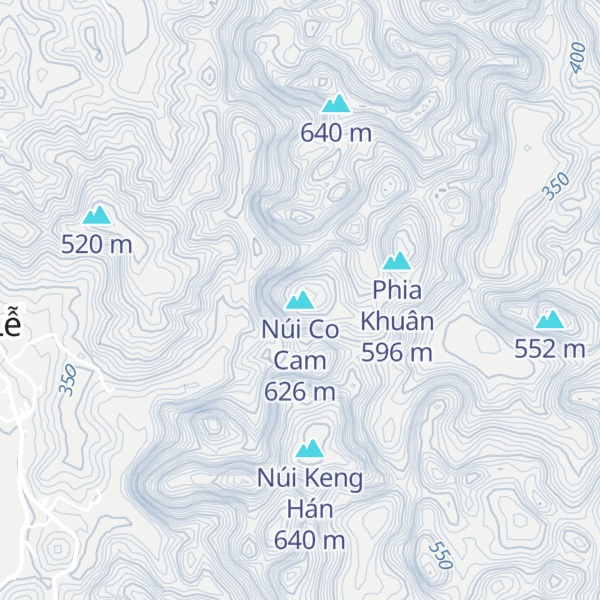Map of Núi Co Cam