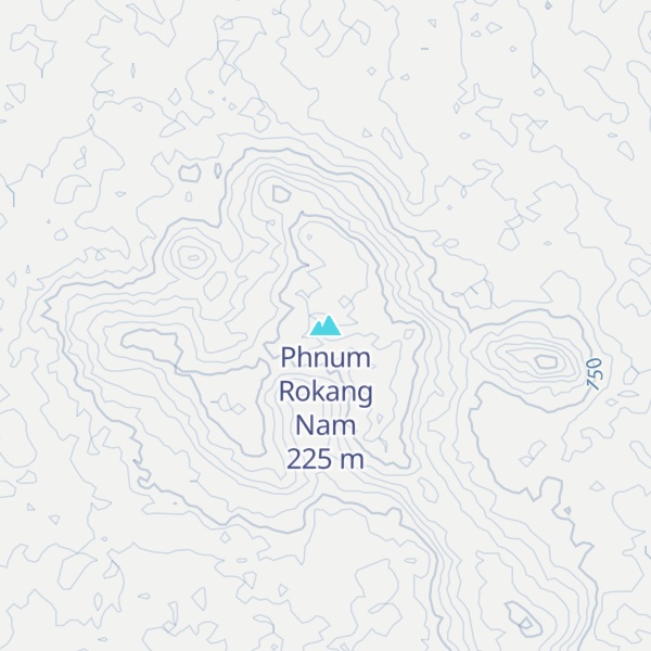 Map of Phnum Rokang Nam