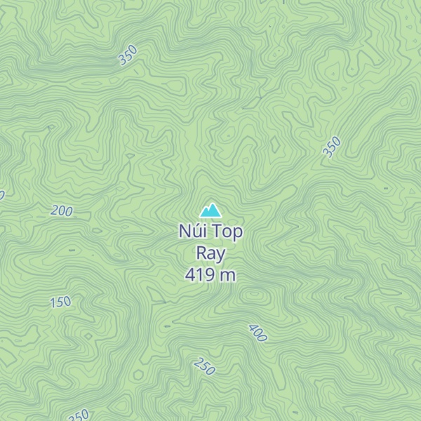 Map of Núi Top Ray