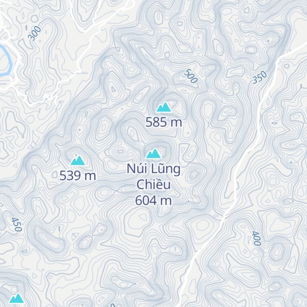 Map of Núi Lũng Chiều