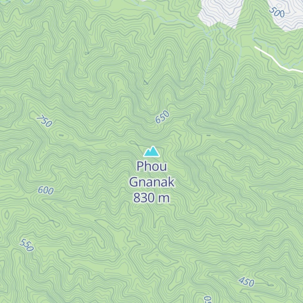 Map of Phou Gnanak