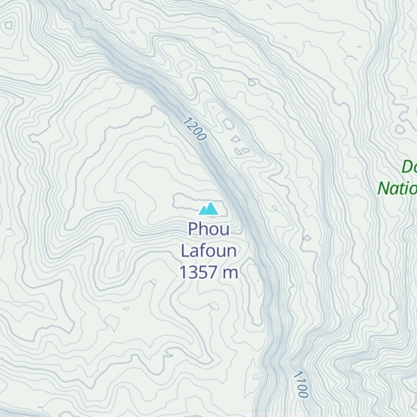 Map of Phou Lafoun