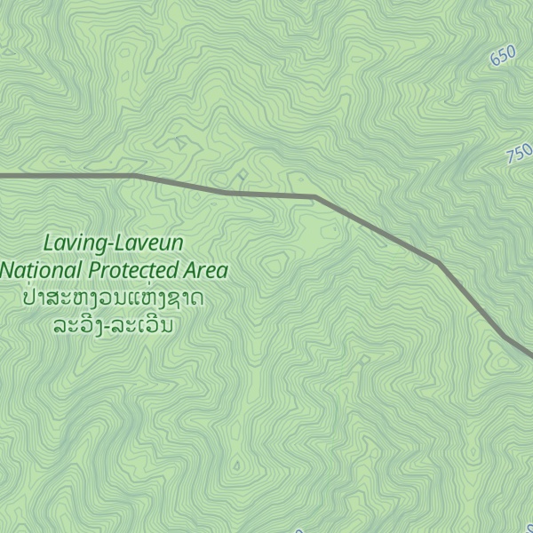 Map of Phou Saria