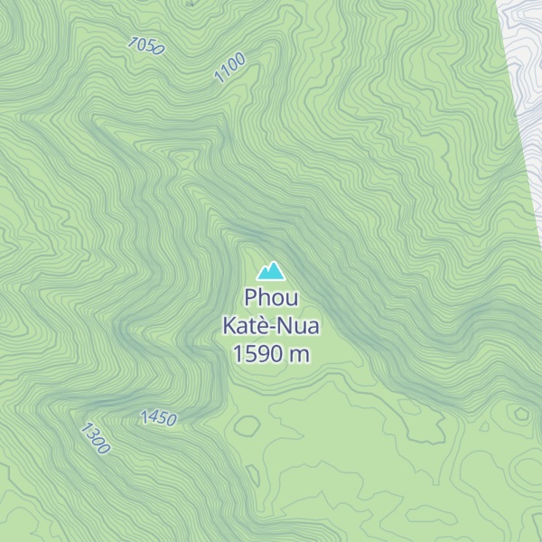 Map of Phou Katè-Nua