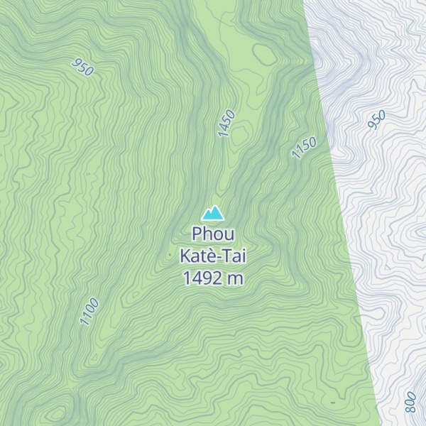 Map of Phou Katè-Tai