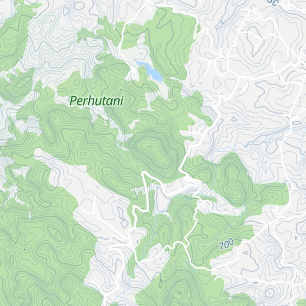 Map of Gunung Singa