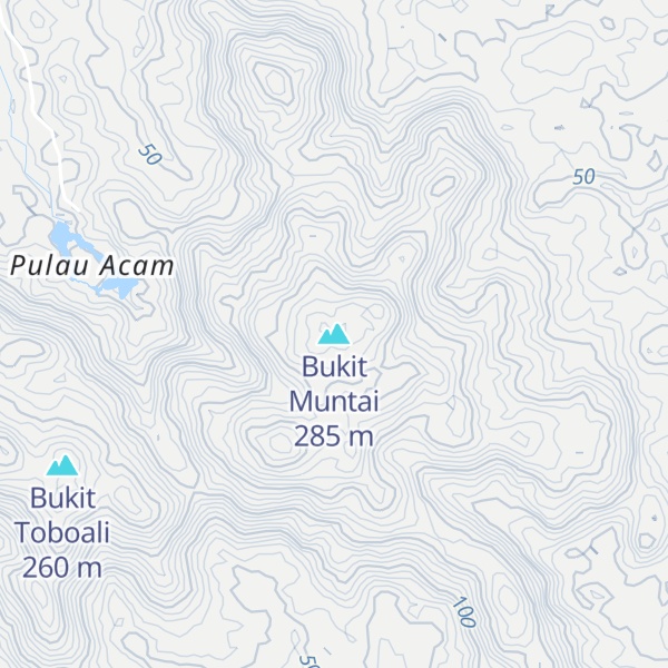 Map of Bukit Muntai