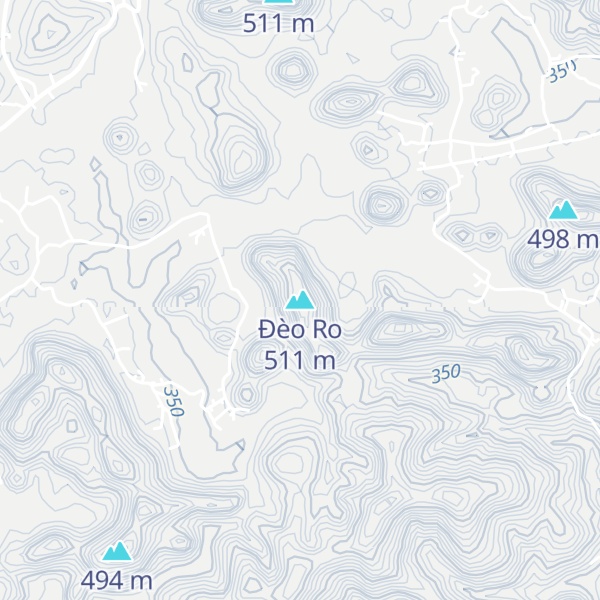 Map of Đèo Ro
