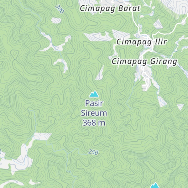 Map of Pasir Sireum