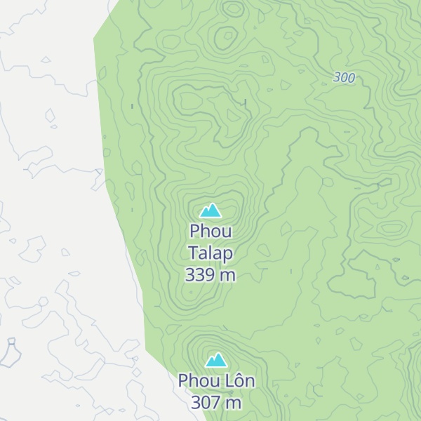Map of Phou Talap