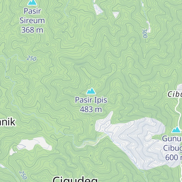 Map of Pasir Ipis