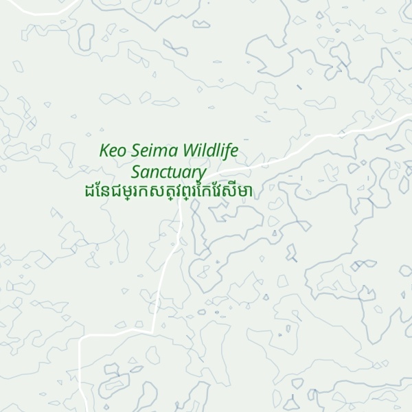 Map of Phnum Prei