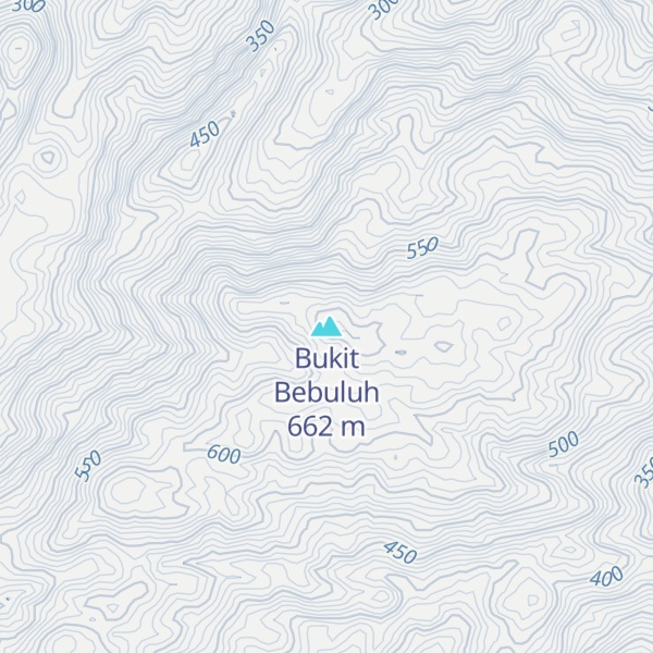 Map of Bukit Bebuluh