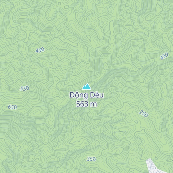 Map of Động Dèu