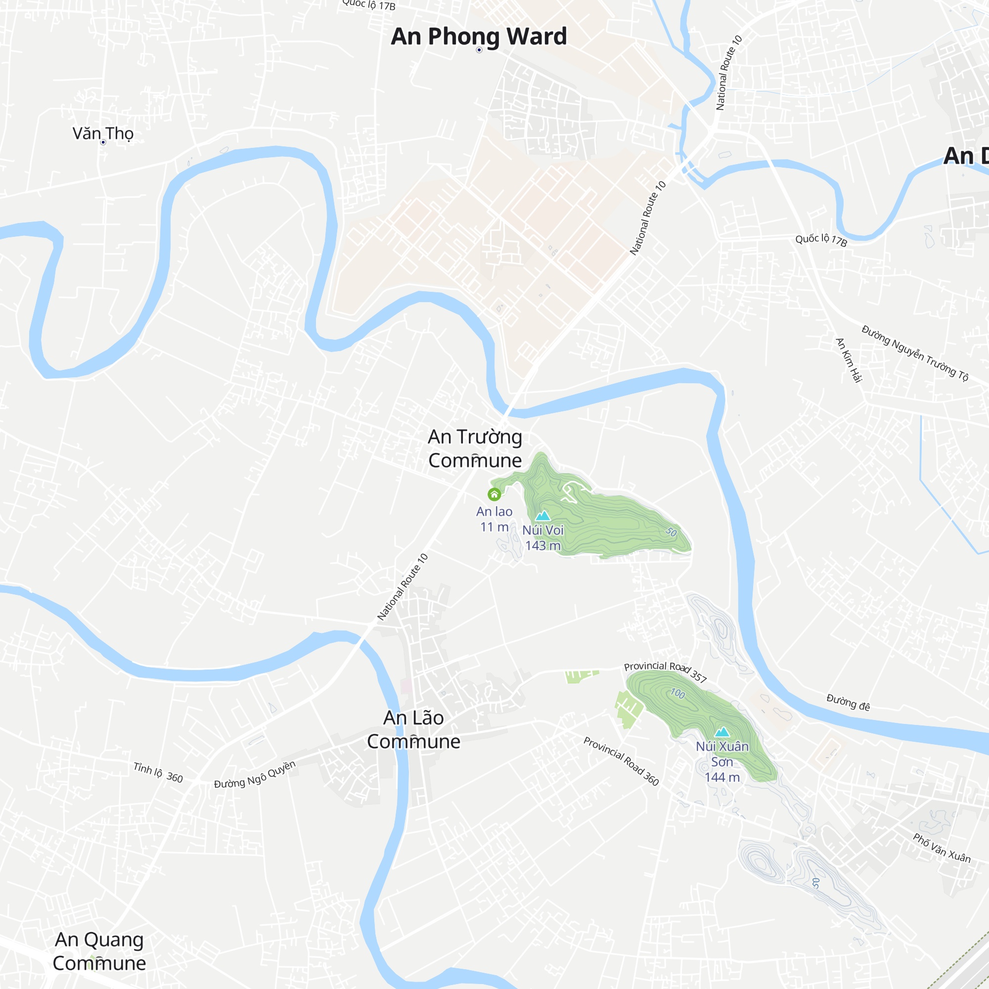 An lao map