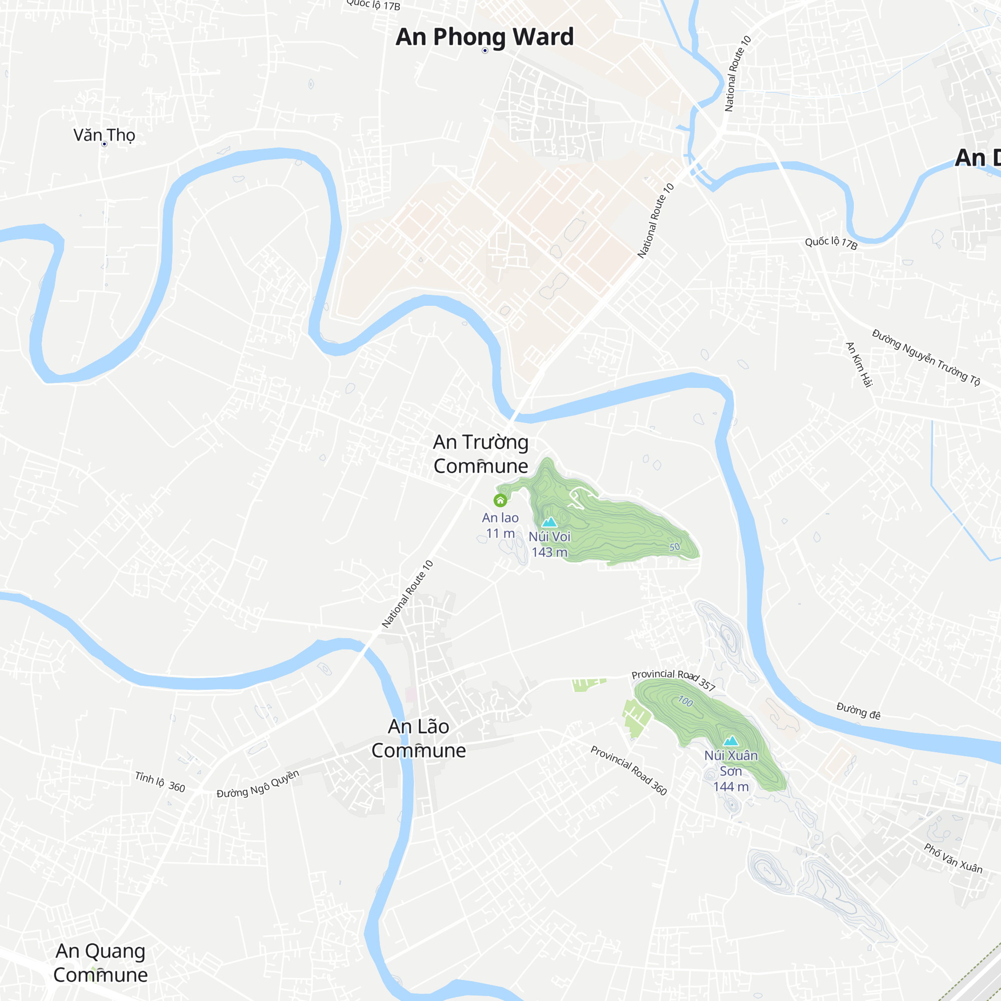 An lao map
