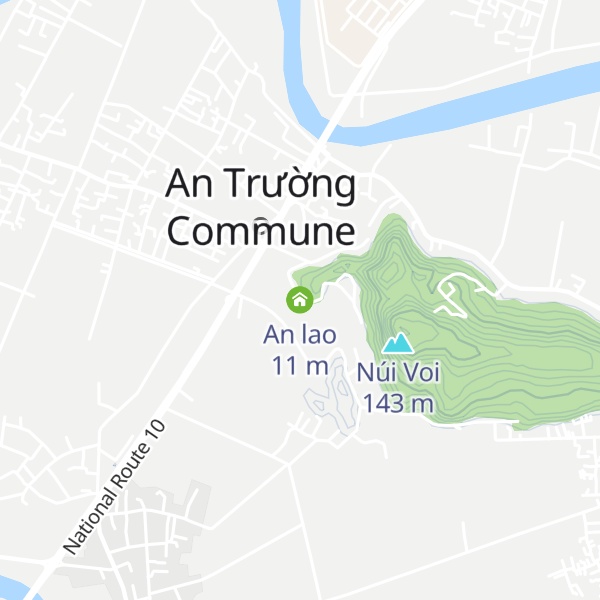 Map of An lao