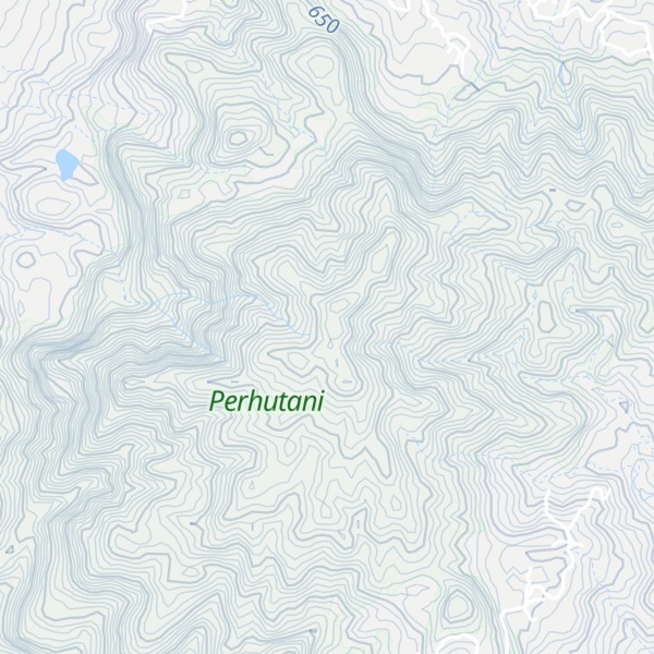 Map of Gunung Dango