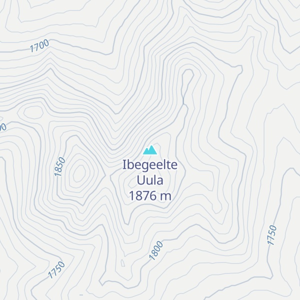 Map of Ibegeelte Uula