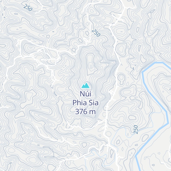 Map of Núi Phia Sia