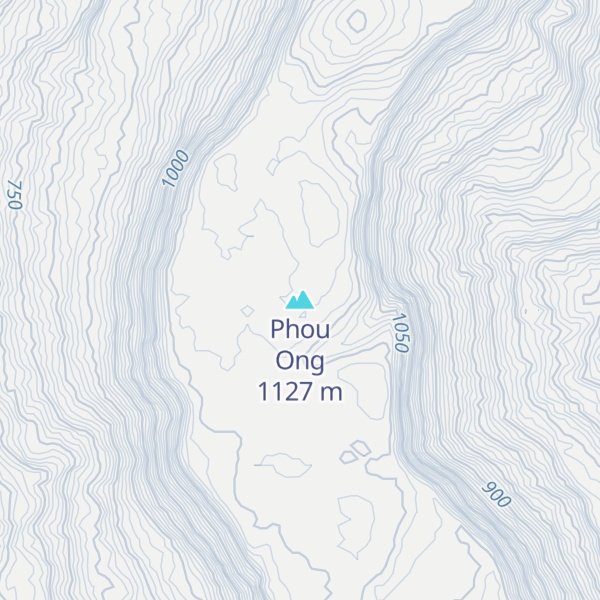 Map of Phou Ong