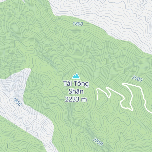 Map of Tài Tǒng Shān