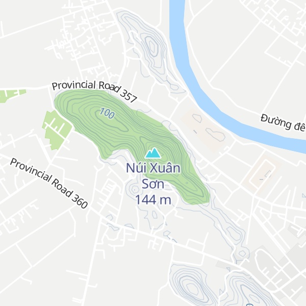 Map of Núi Xuân Sơn