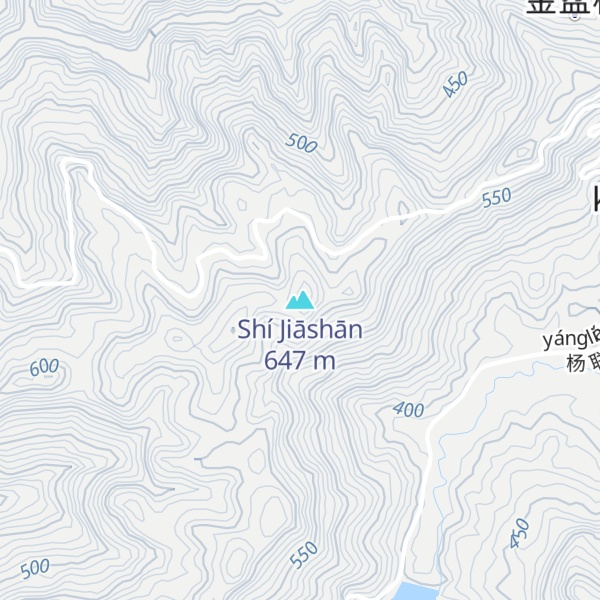 Map of Shí Jiāshān
