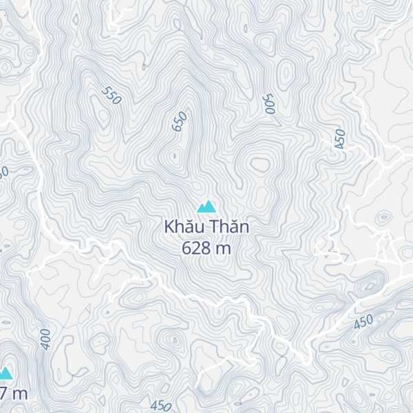 Map of Khău Thăn