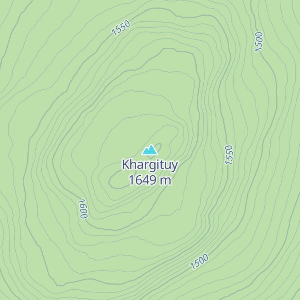 Map of Khargituy