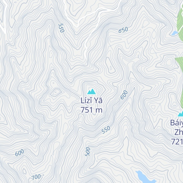 Map of Lízǐ Yā